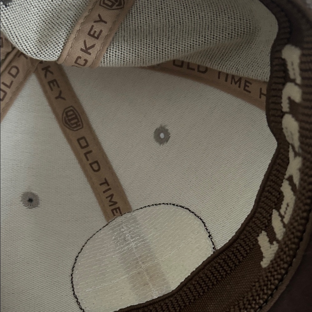 NHL Toronto Maple Leafs Brown and Tan Hat - Picture 6 of 6
